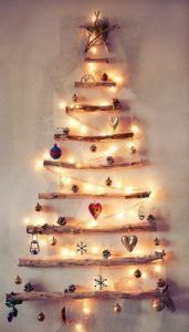 kreativ karácsonyfa